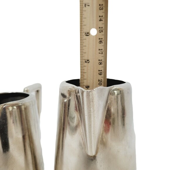 Art Deco MCM Meneses Alpplda Pitcher 2 pc Vintage  #2 #4 - Picture 8 of 12